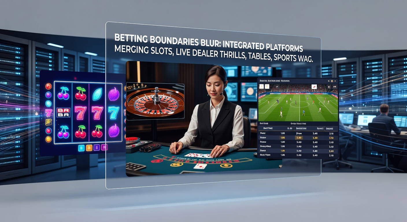 Dynamic split-screen view on a mobile device showing a live sports wager alongside a table game hand and slot reels, with VIP progress bar visible