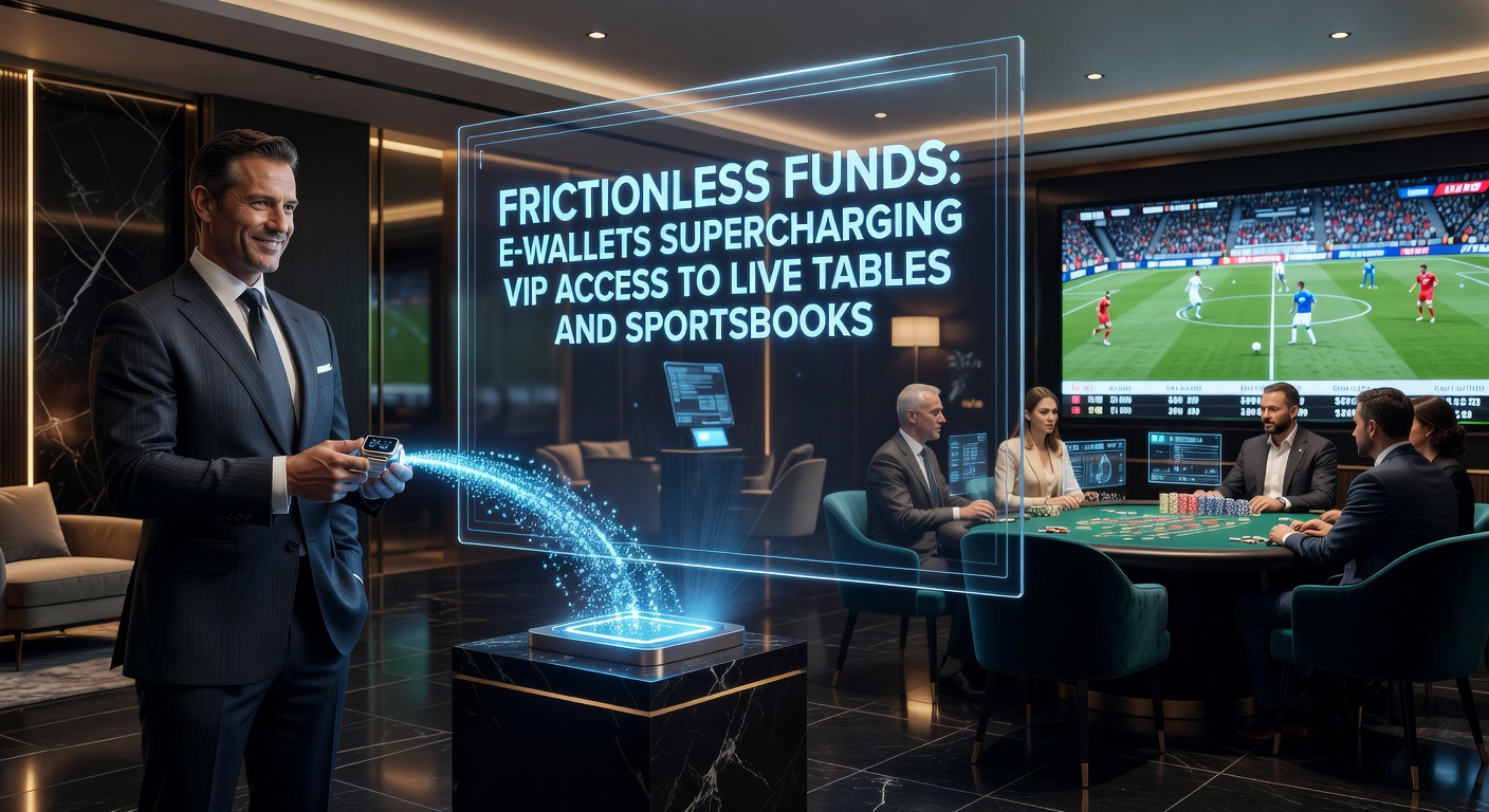 Digital wallet interface on a mobile screen showing seamless fund transfers to a live casino table and sportsbook odds