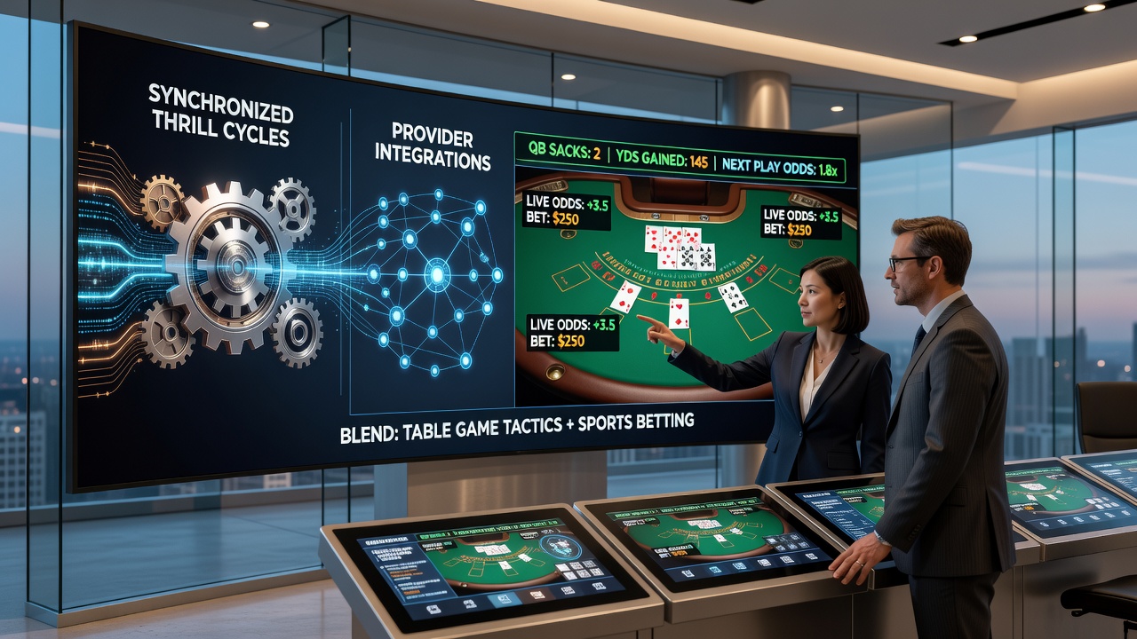 Mobile screen displaying synchronized table game and sports betting bonus progress for VIP users